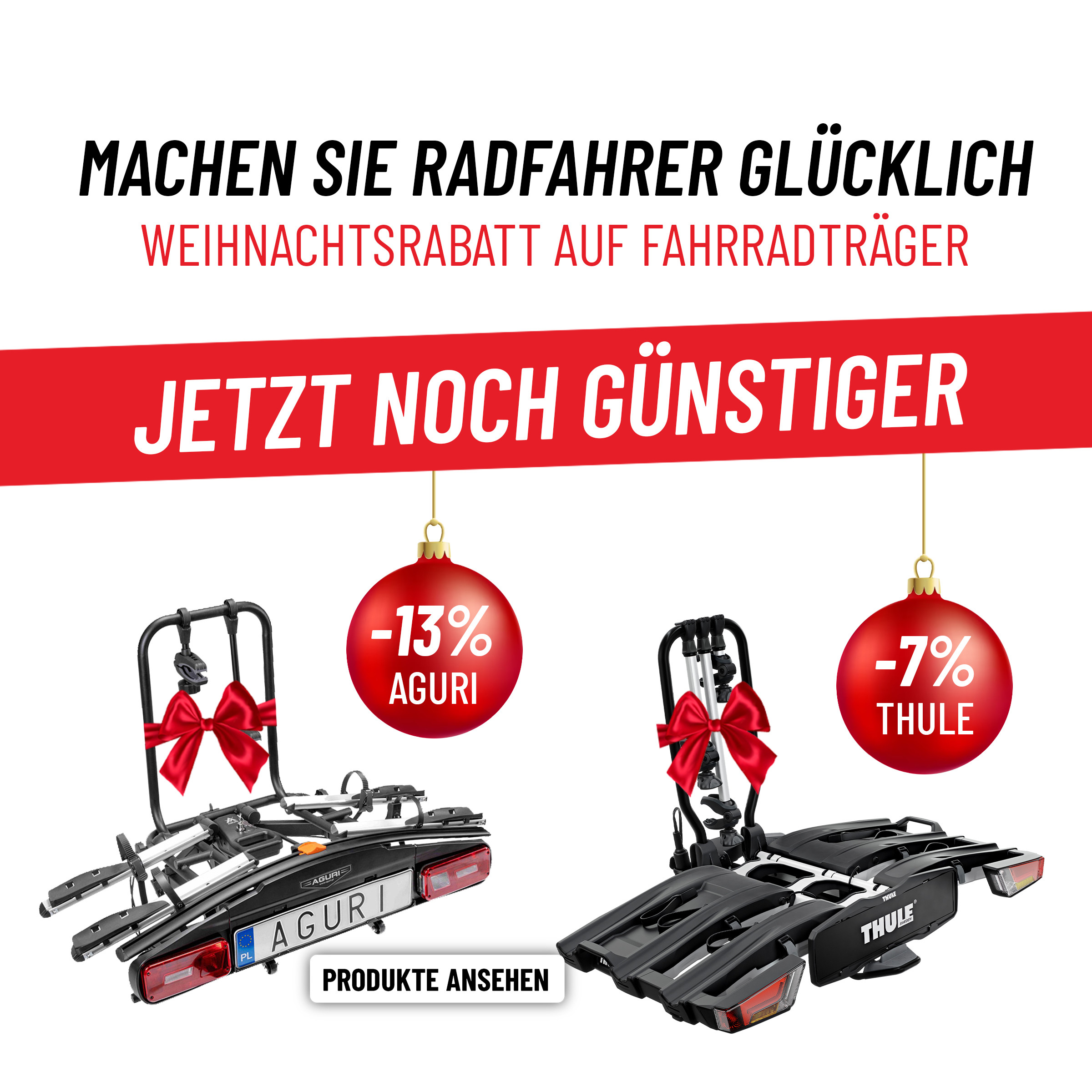 saisonschlussvertung auf thule Fahrradträger